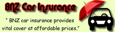 Logo of BNZ car insurance NZ, BNZ insurance quotes, BNZ comprehensive car insurance